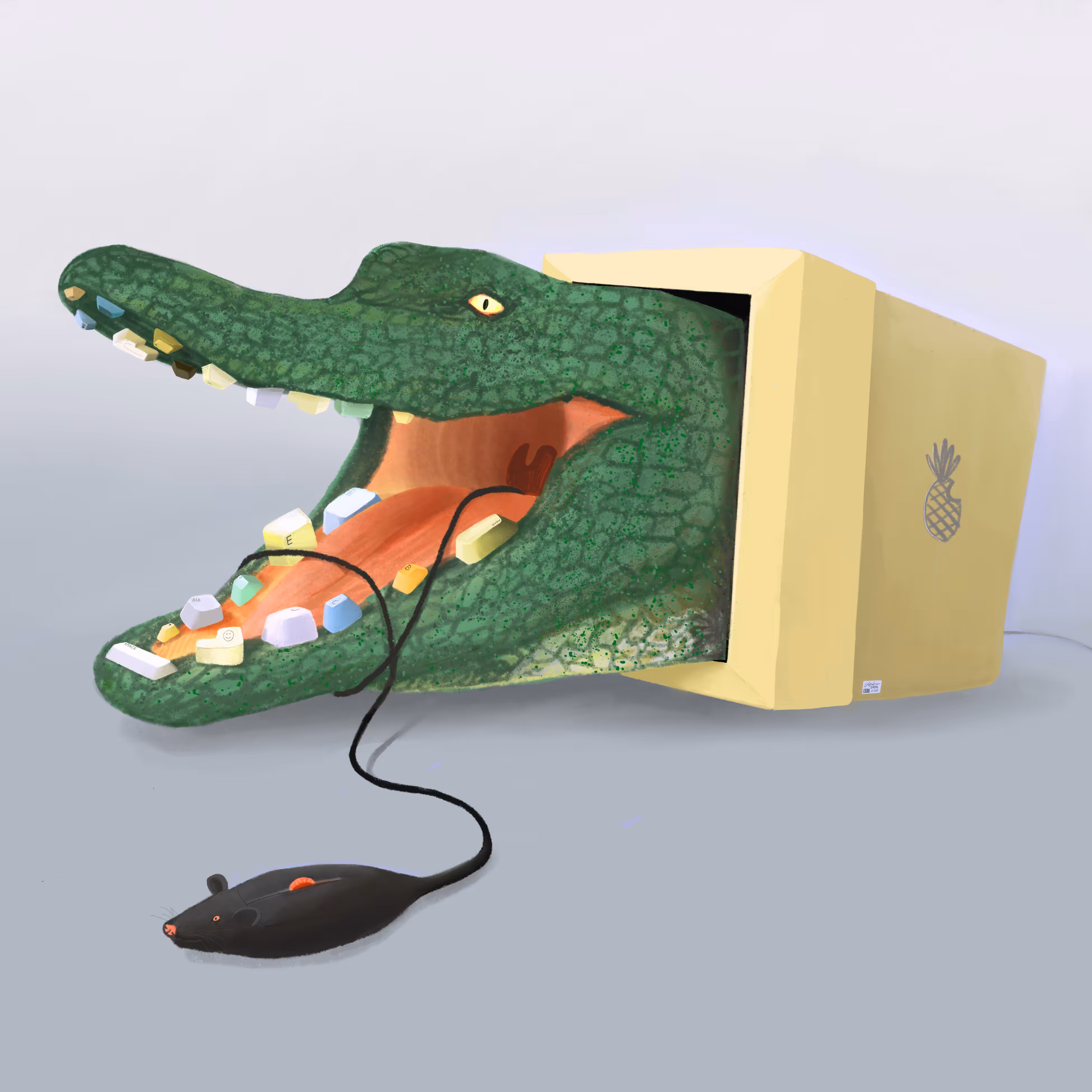 Crocodile Keyboard