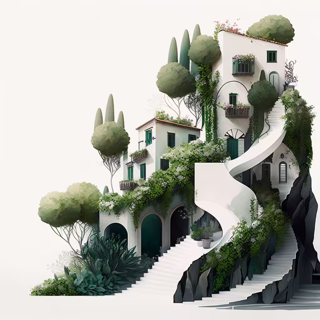 White Village #206