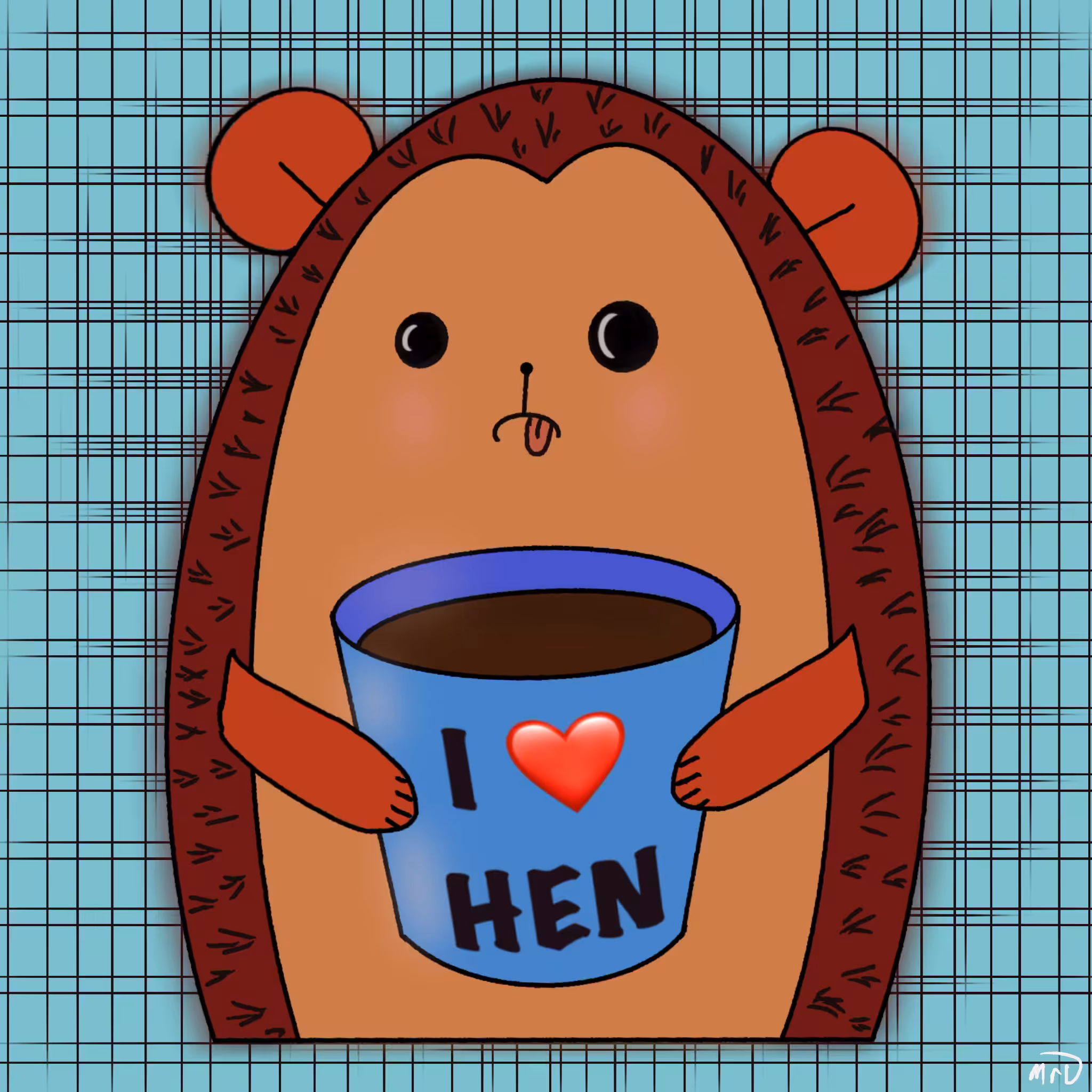 Coffee Hedgehog