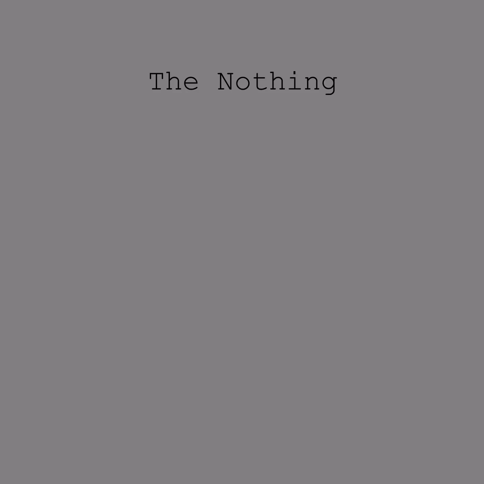 The Nothing