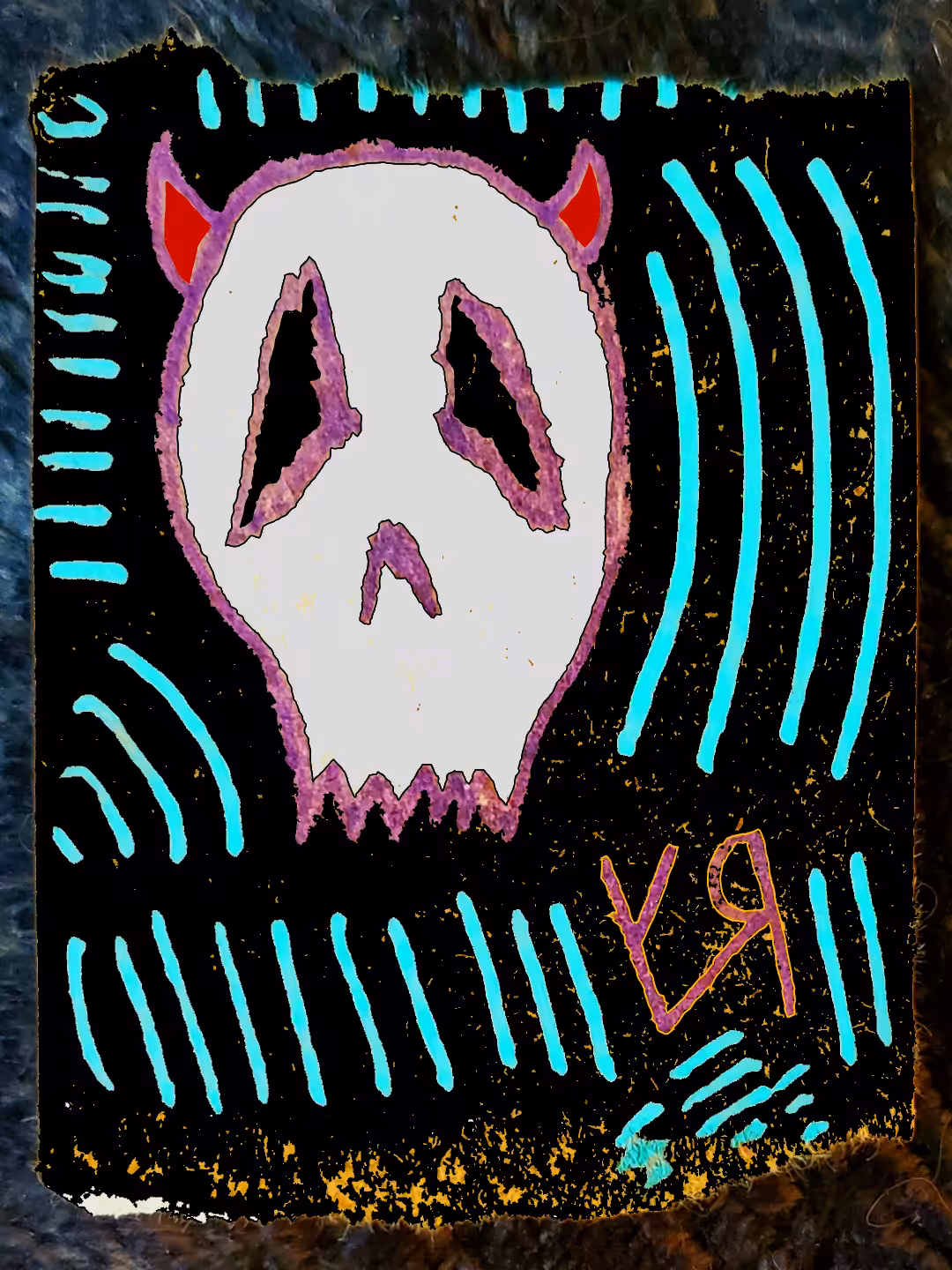 "Radar Skull" by Richard F. Yates (Holy Fool)