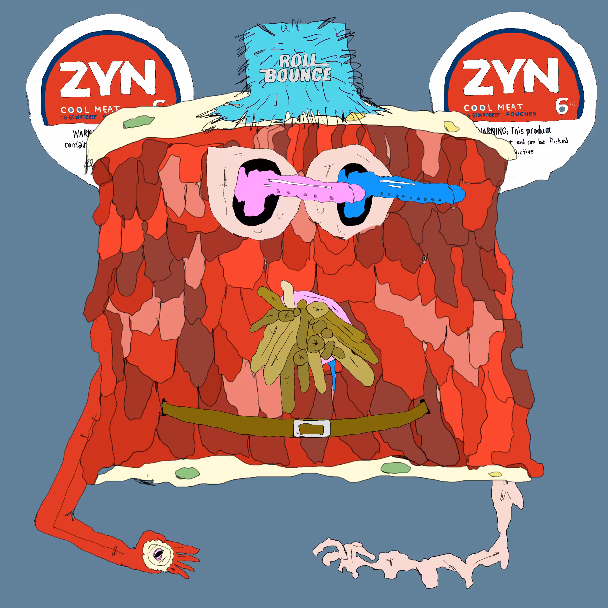 gristle buddeez worldwide: buddee #1828