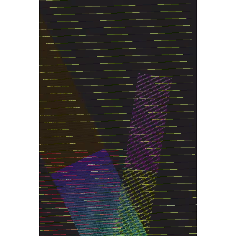 Lines separating colour #29