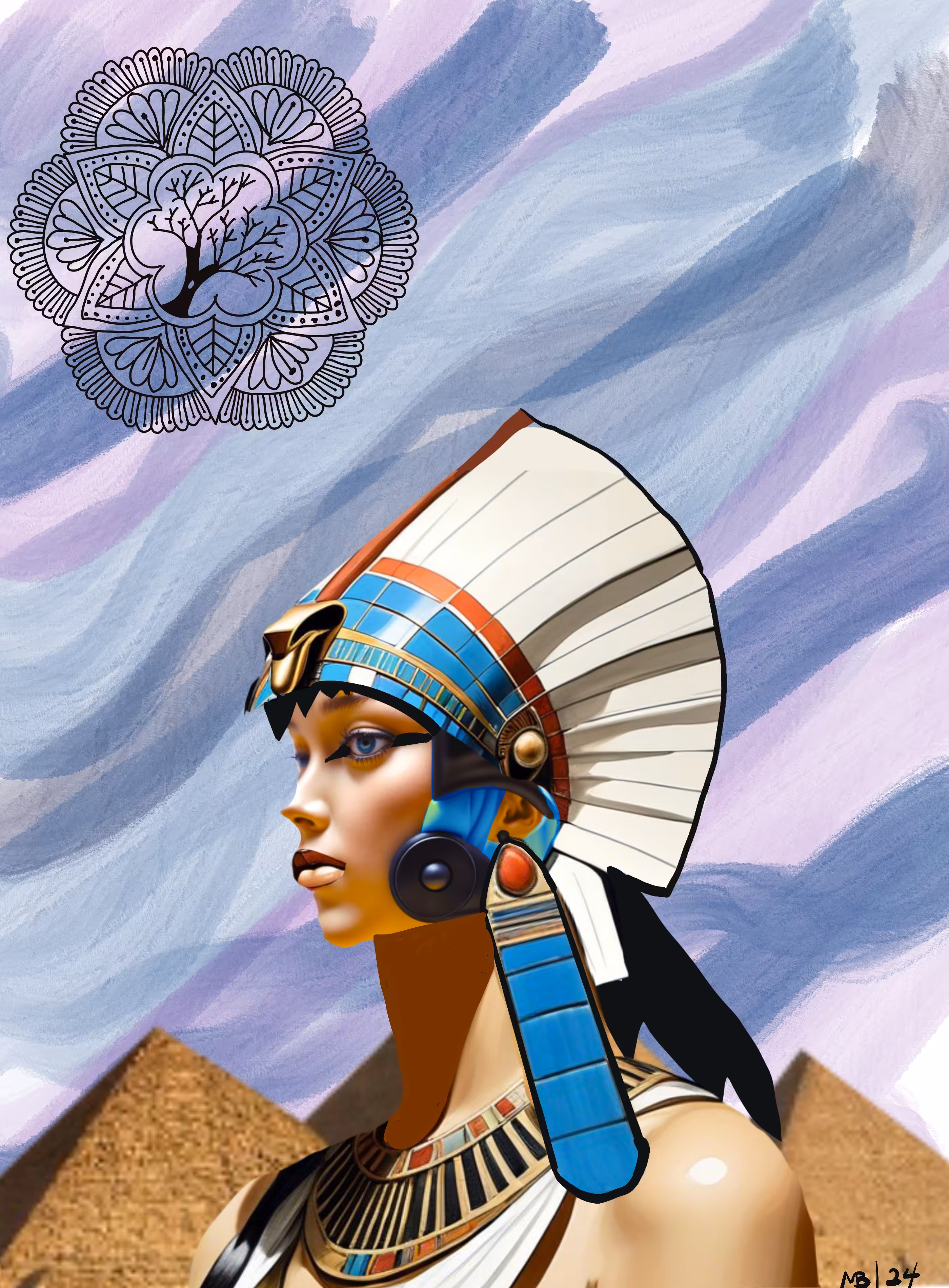 Queen Judy and the Mandala