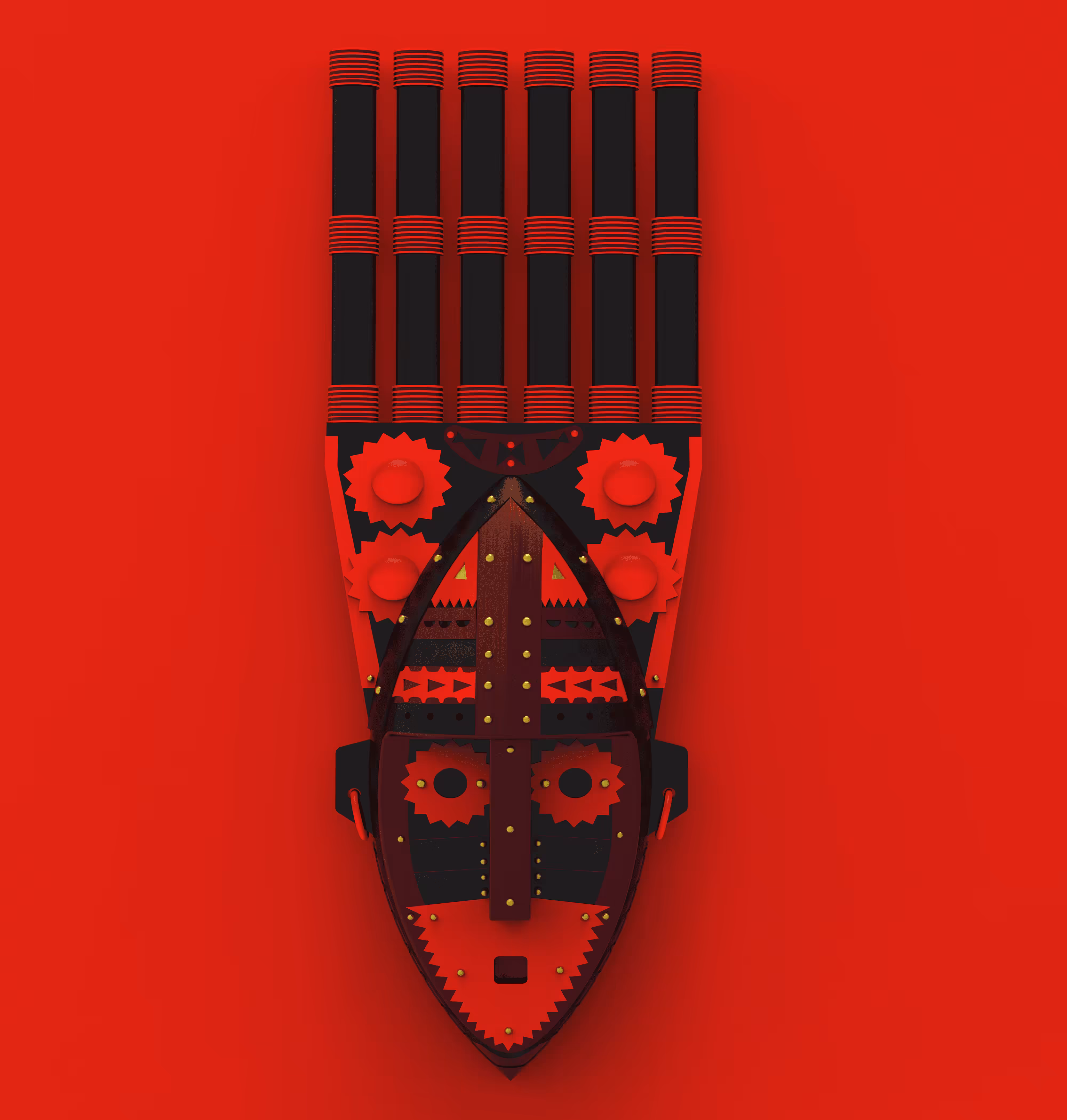Bamana N’tomo Mask