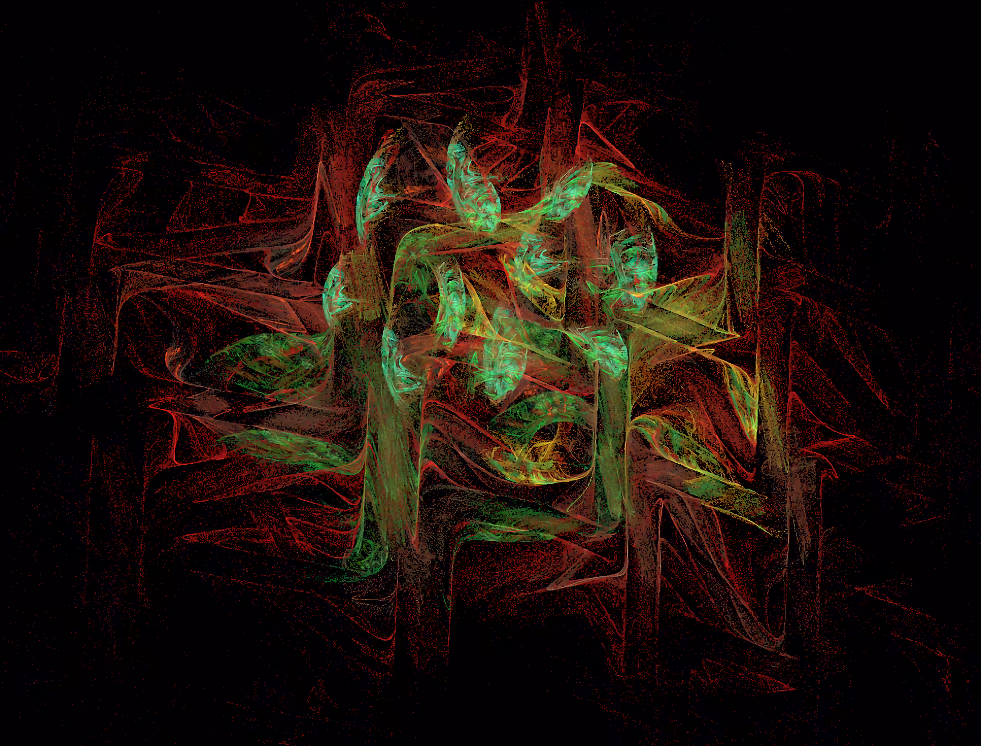 Raw Fractal Series - #015 - Radium Rose