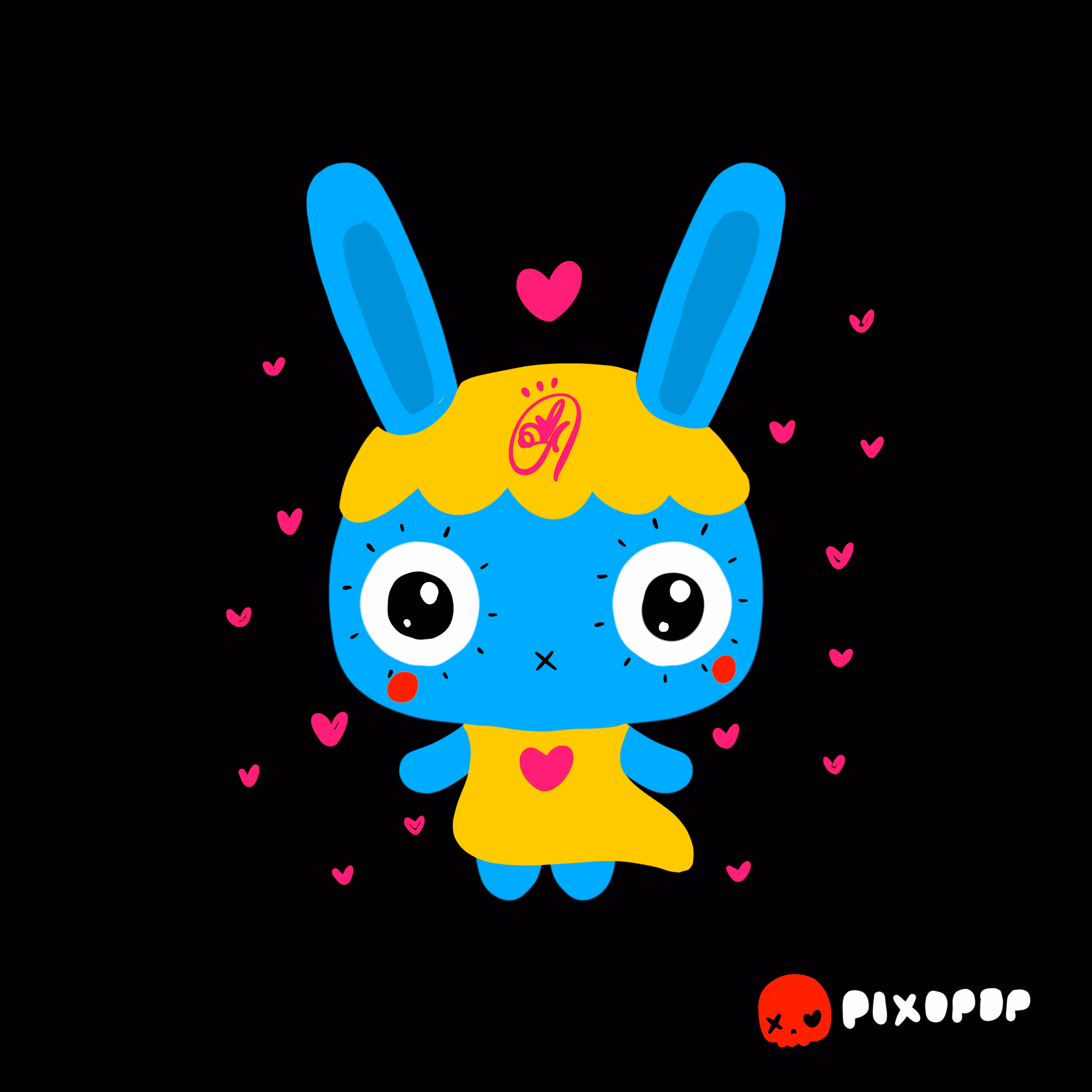 PIXOPOP CUTIES: Stitch Bunny #38