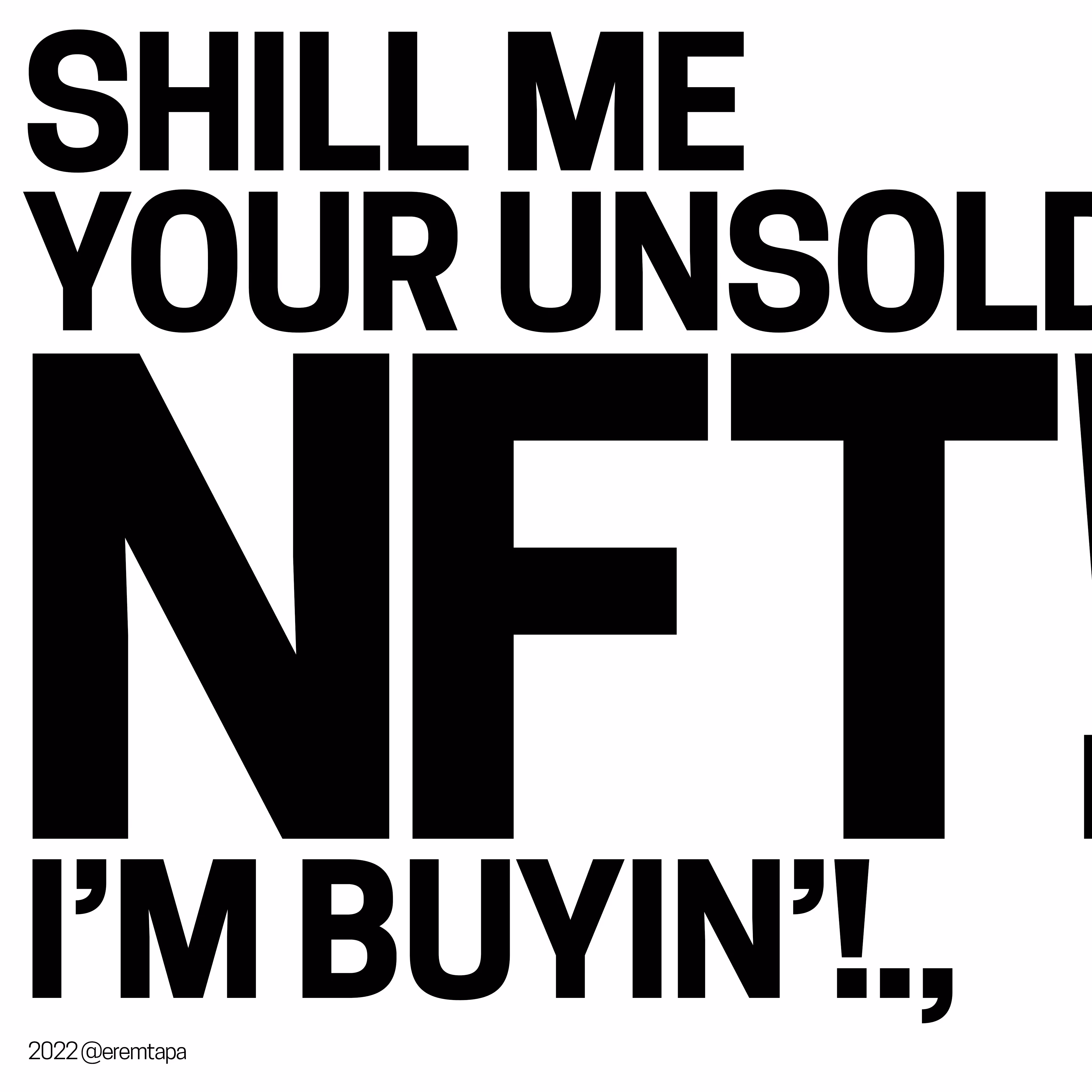 Shill your NFT!
