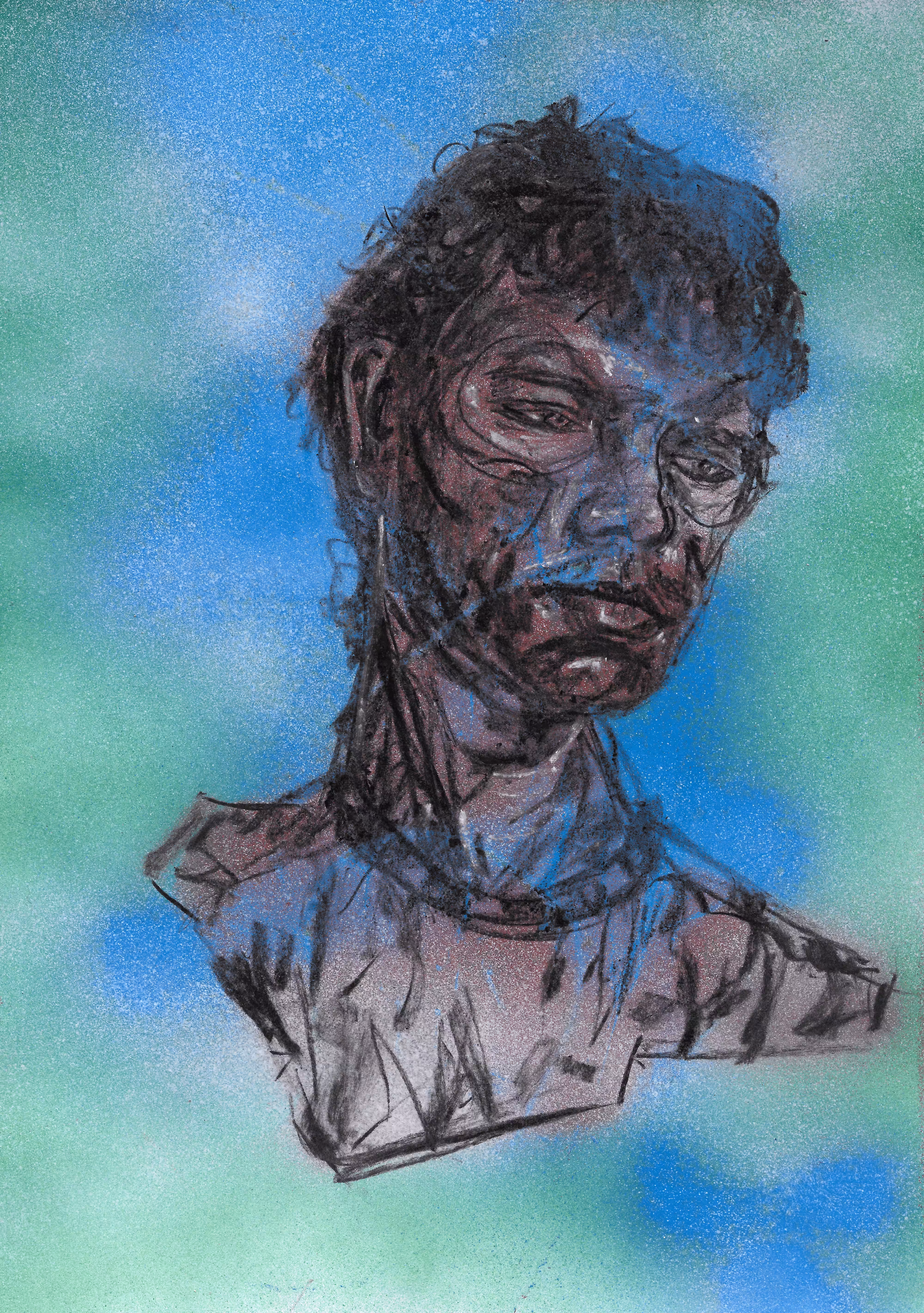 SELF-PORTRAIT AS I TAKE THE LEAP