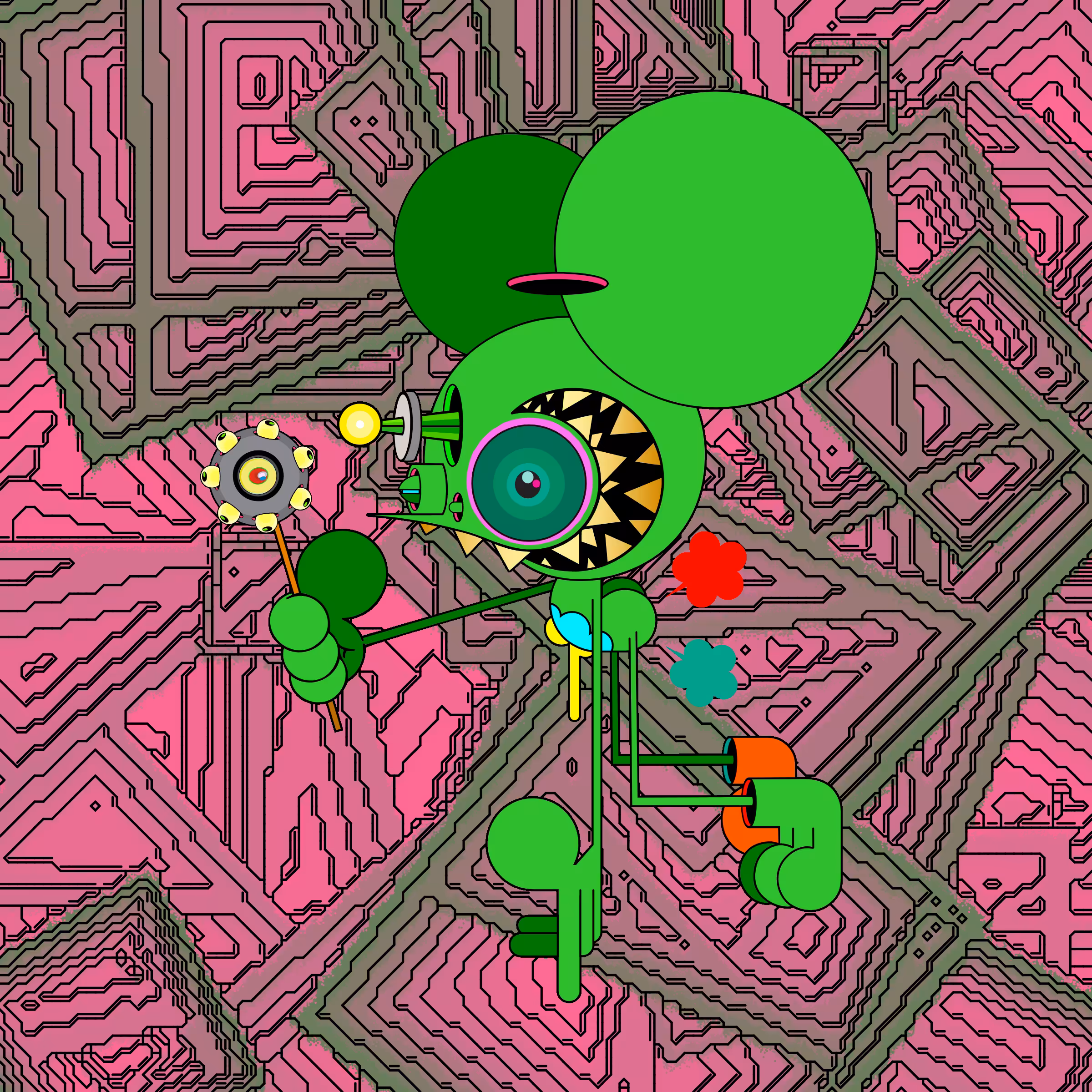 Neogen Space Monkeys #118