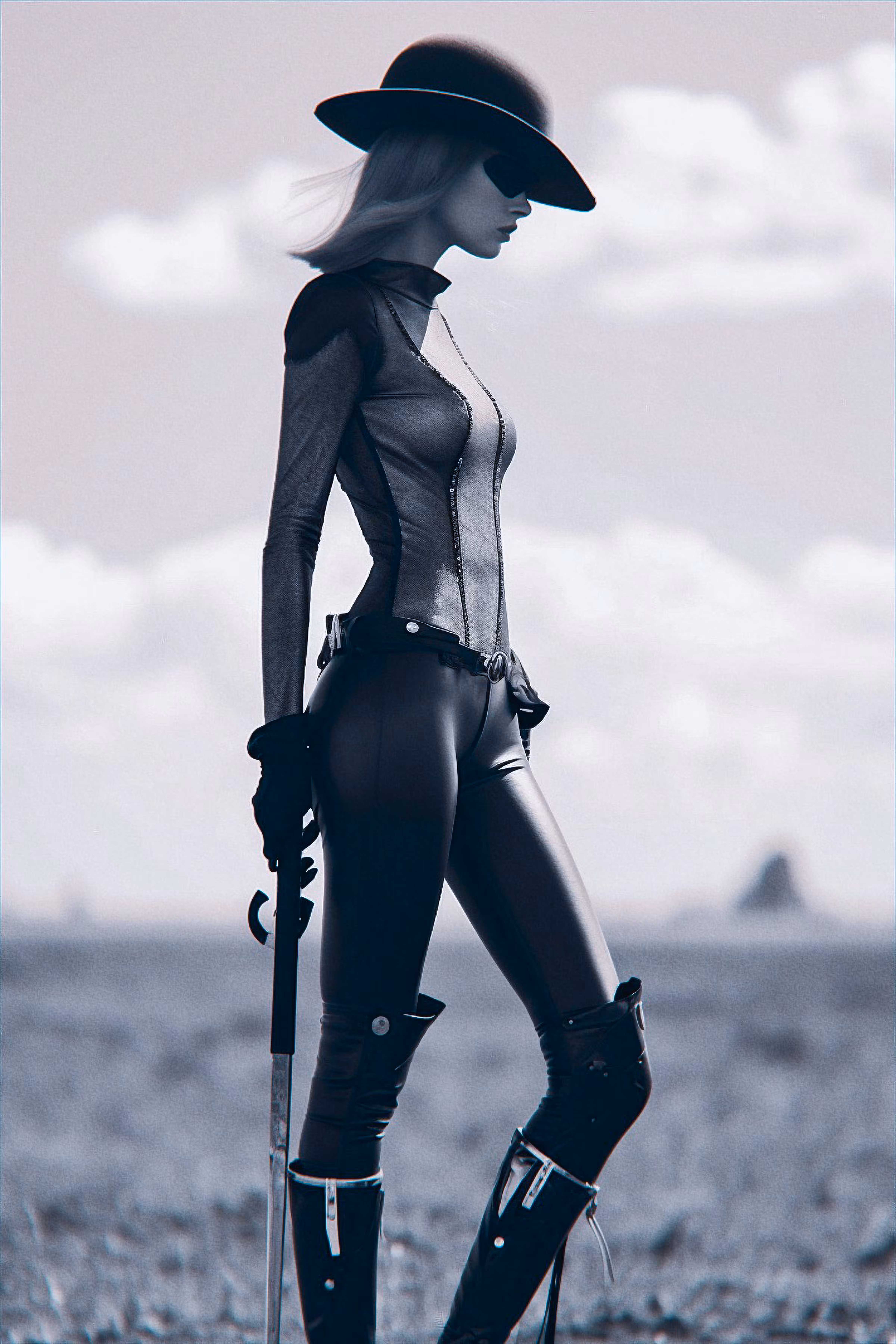A space cowgirl #1