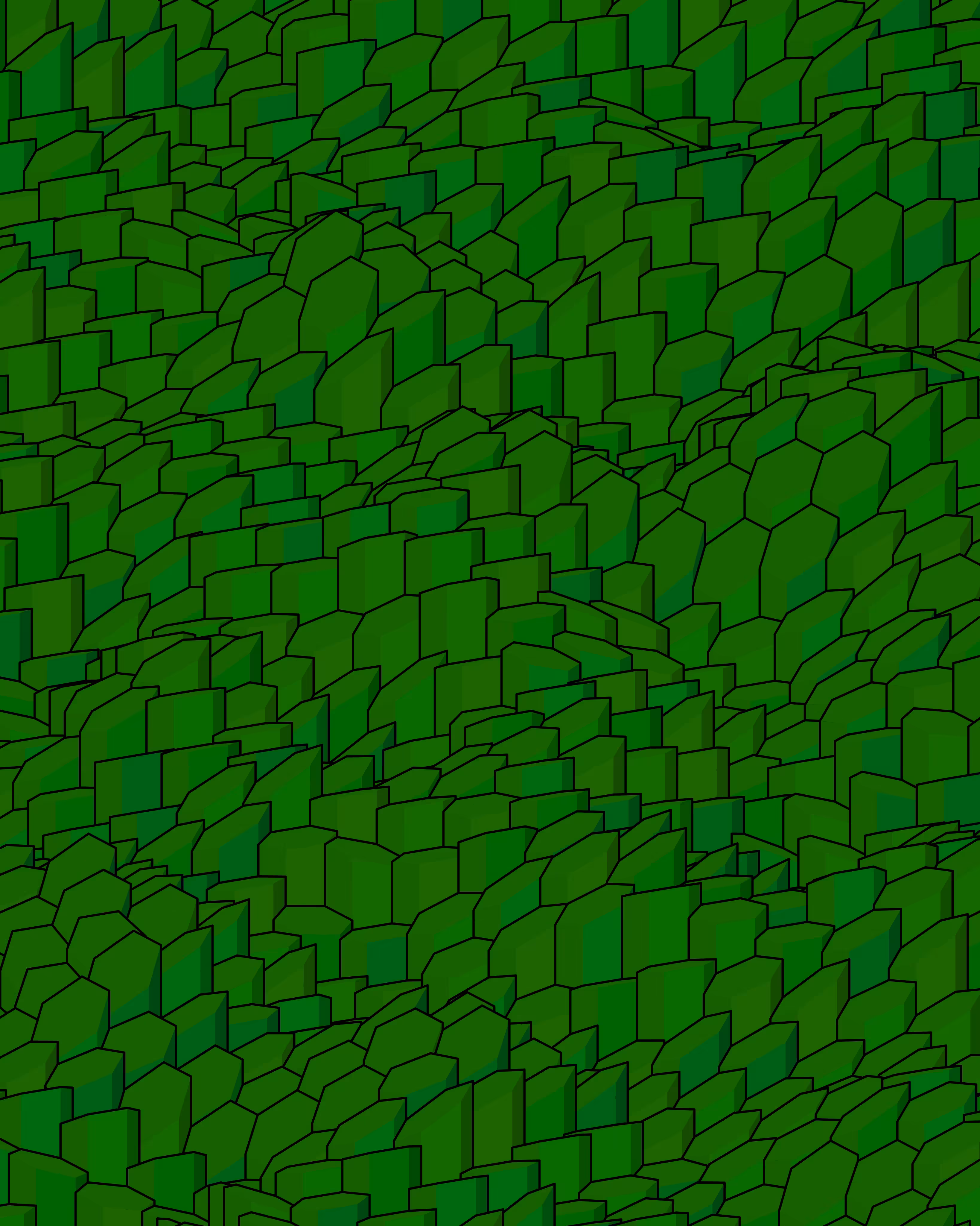 Hexagones Landscape #142