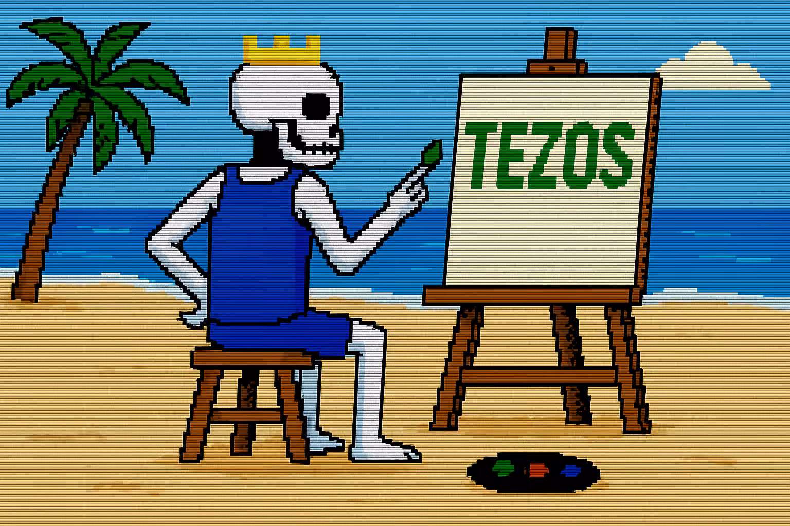  TezosBaz the Beach Dweller 🏖️💀