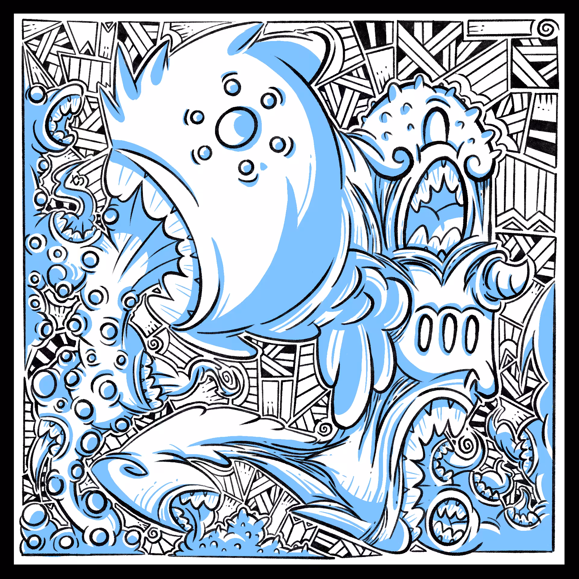 Creature 036 Lineart