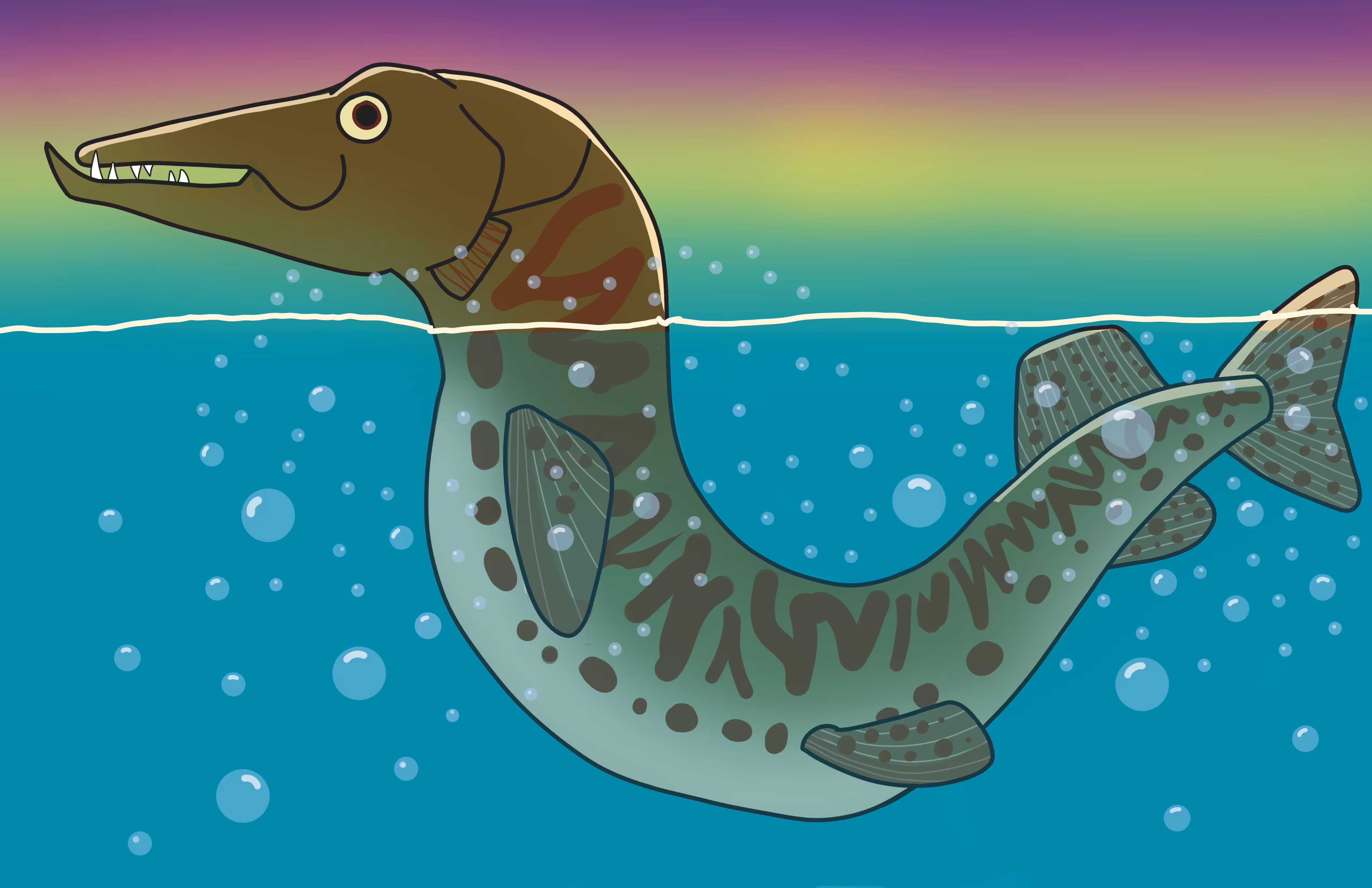 Sunset Muskellunge