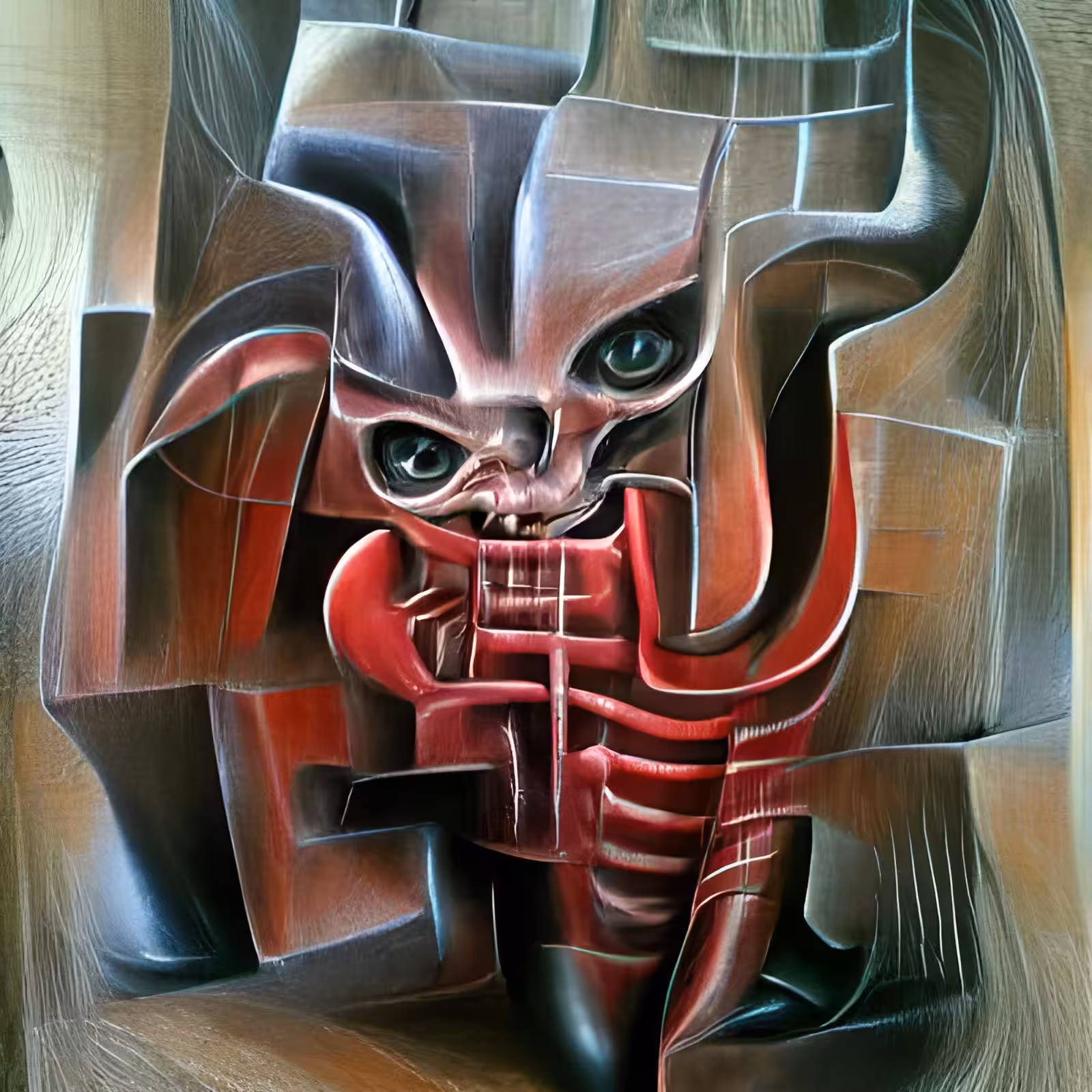 Cubist imps #39