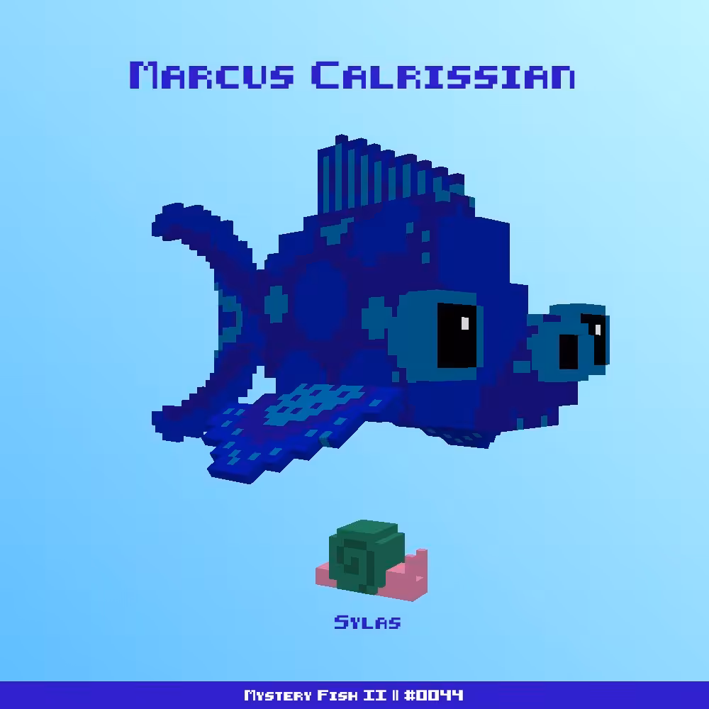 Marcus Calrissian :: Mystery Fish 0044/1000