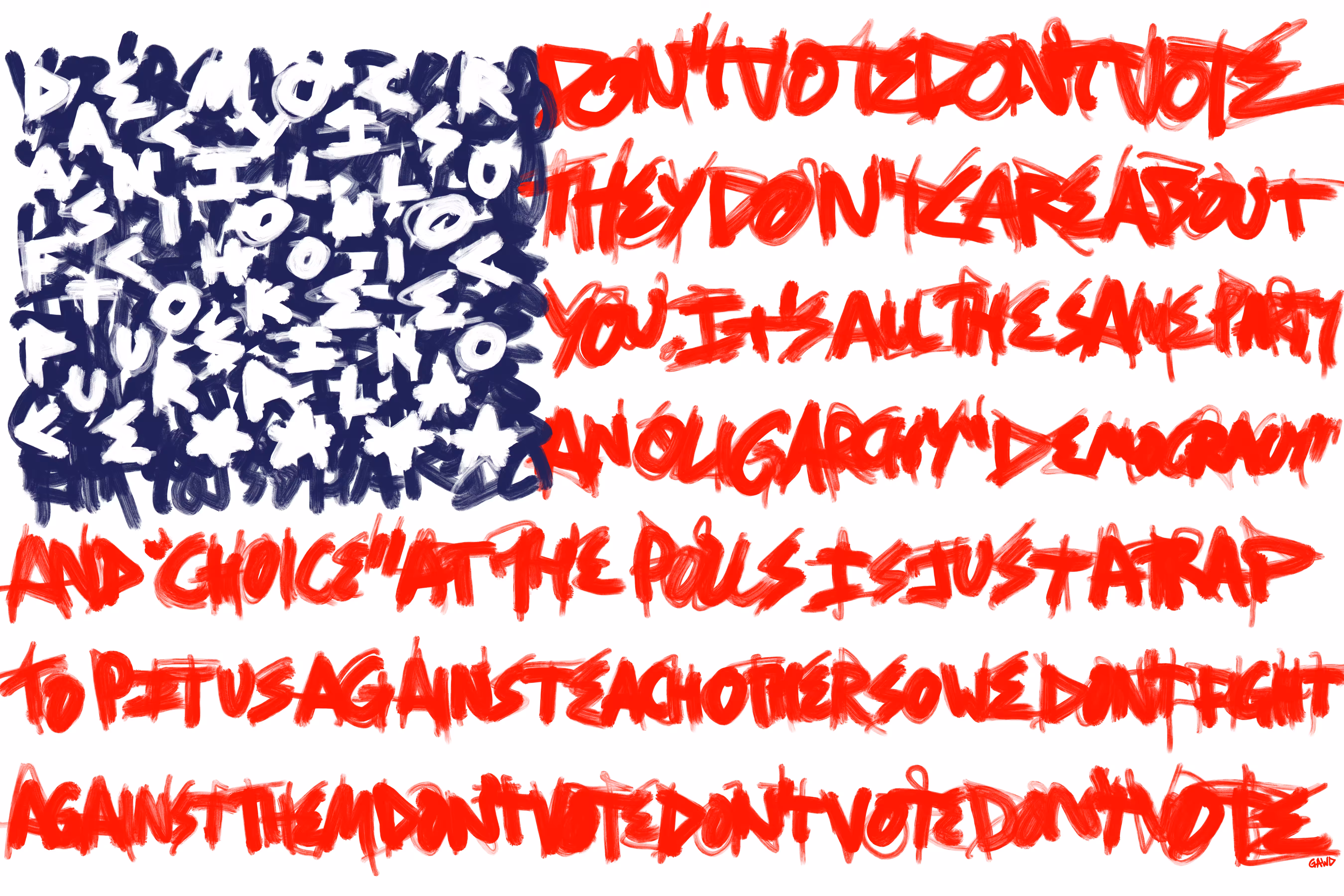 DON'T VOTE (STATIC)