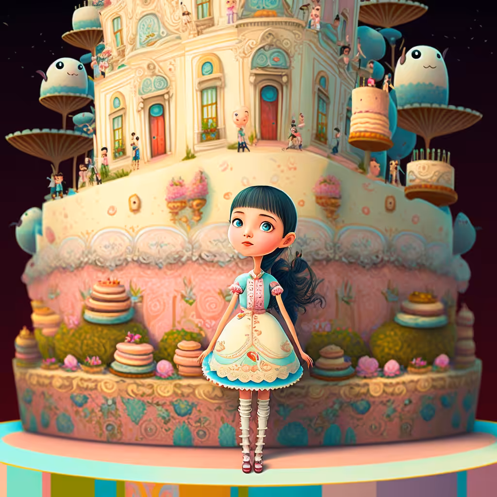 A big cake