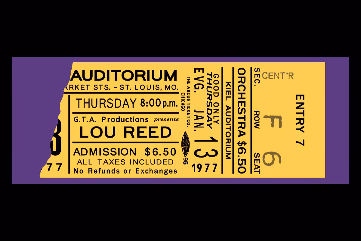 Classic Rock Concert Ticket Stub Generator #12