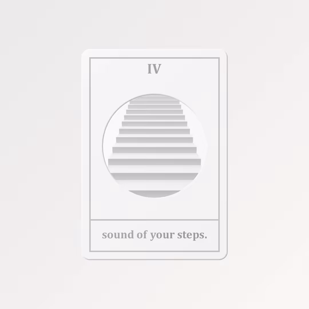 Sound of your steps #4