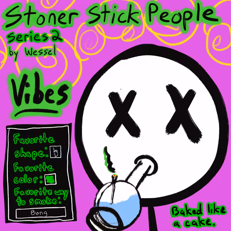 Stoner Stick People Series 2 #42