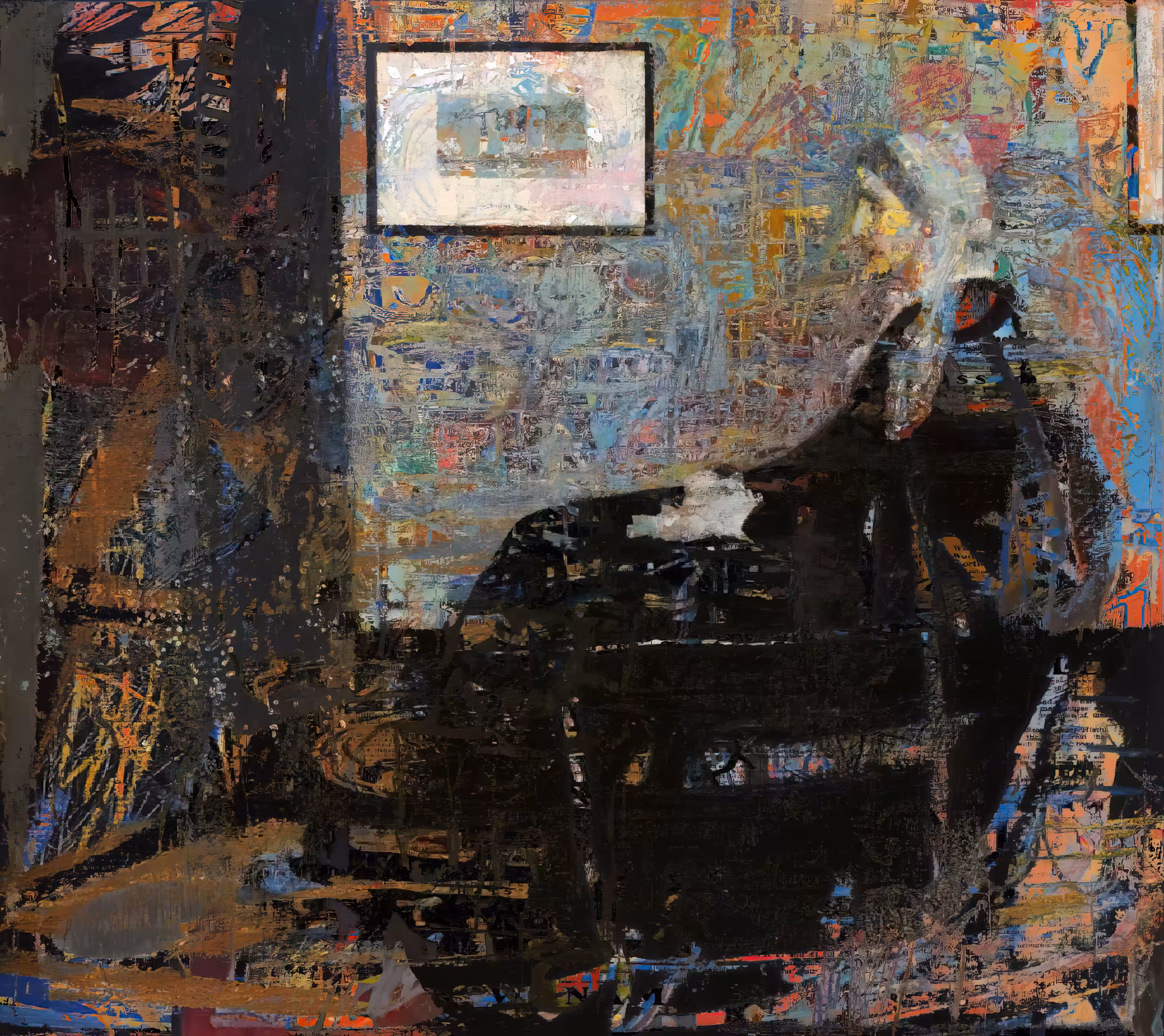 Whistler's Mother Expressionism #23
