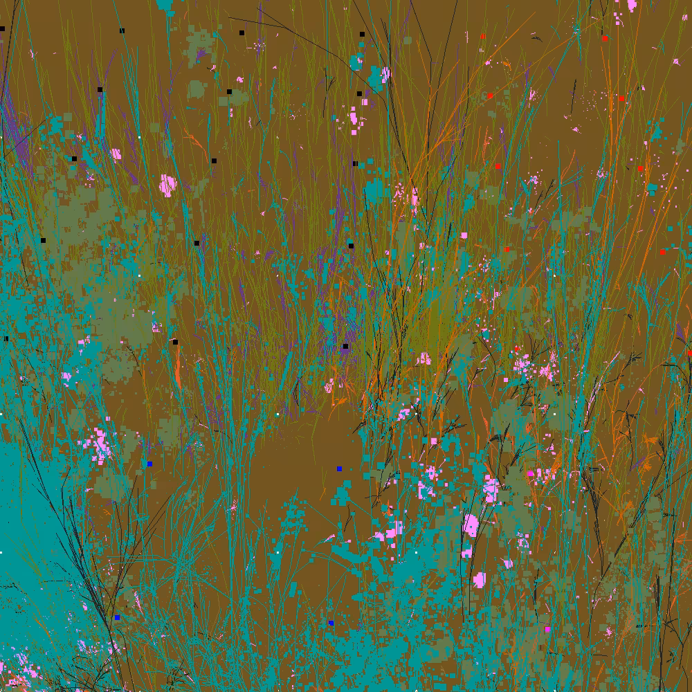 Infinite Garden: 15886 Flowers