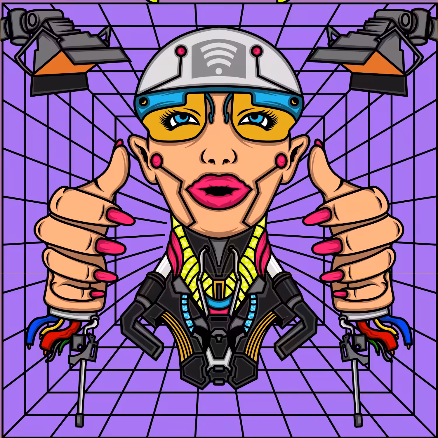the cyborg girl