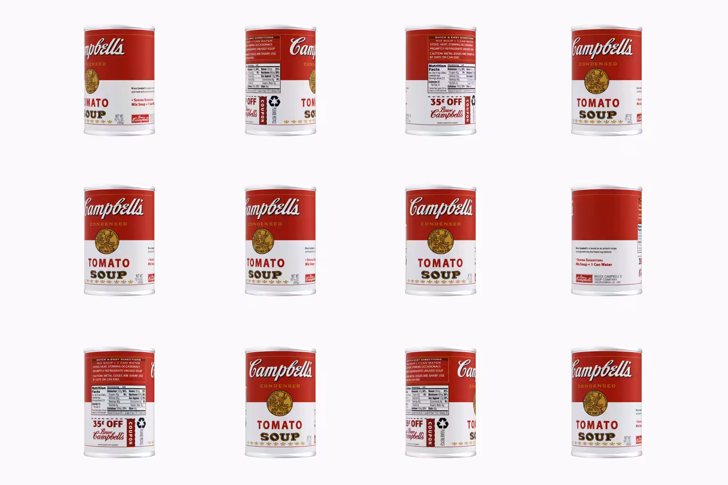 SOUP CANS