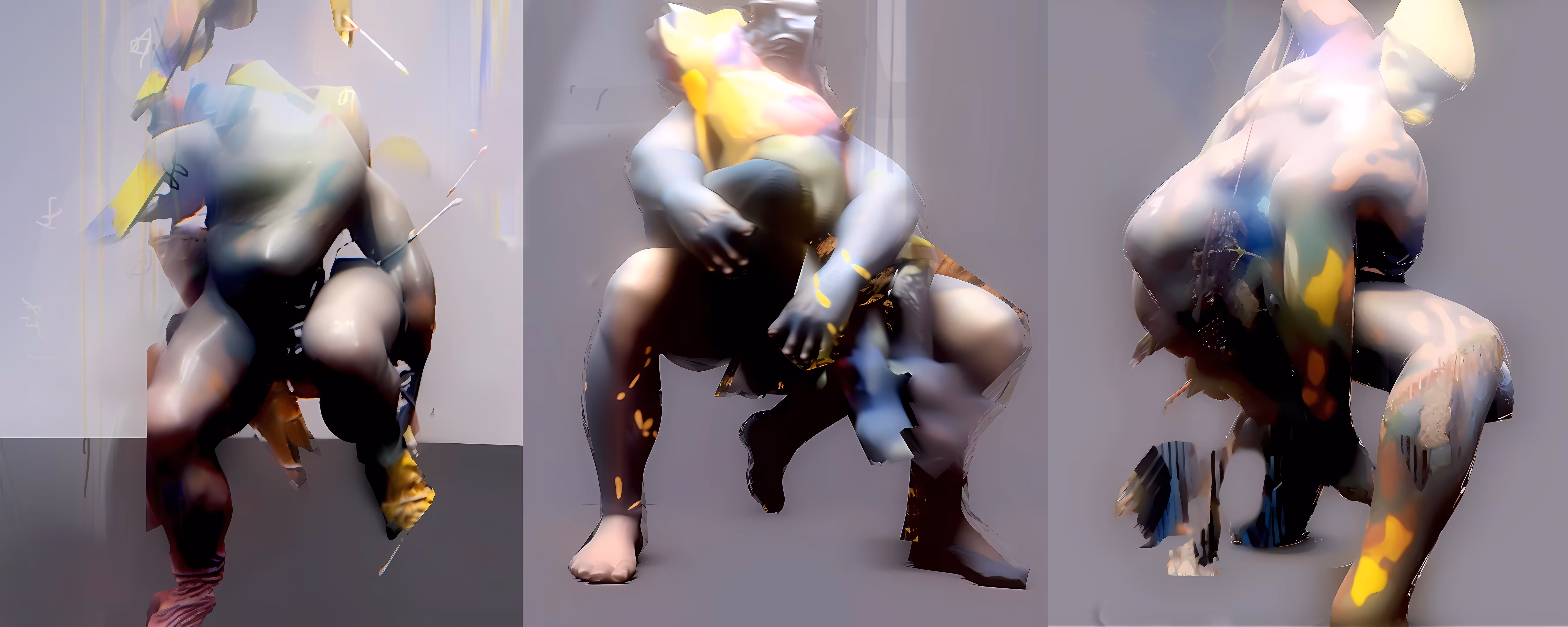 Body Haze Triptych