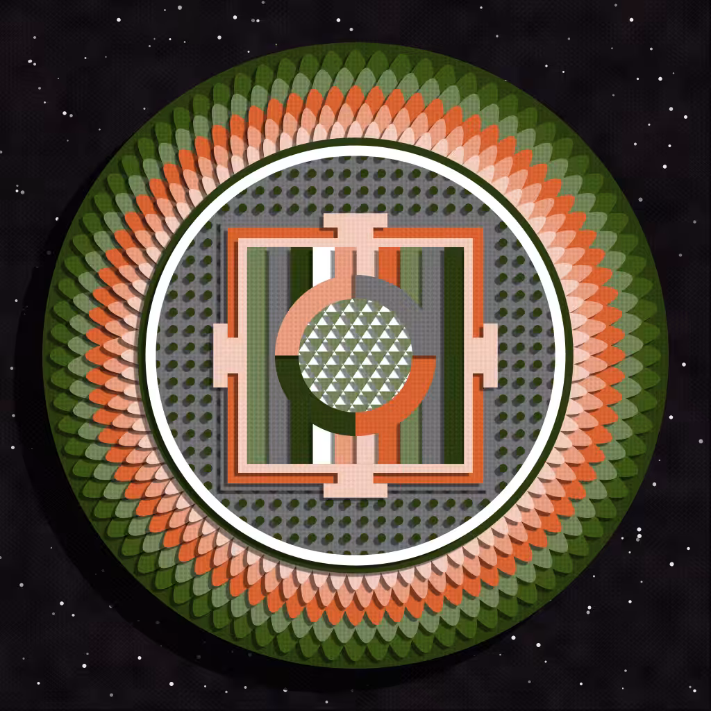 Paper Mandala #62