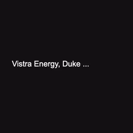 Vistra Energy, Duke ...