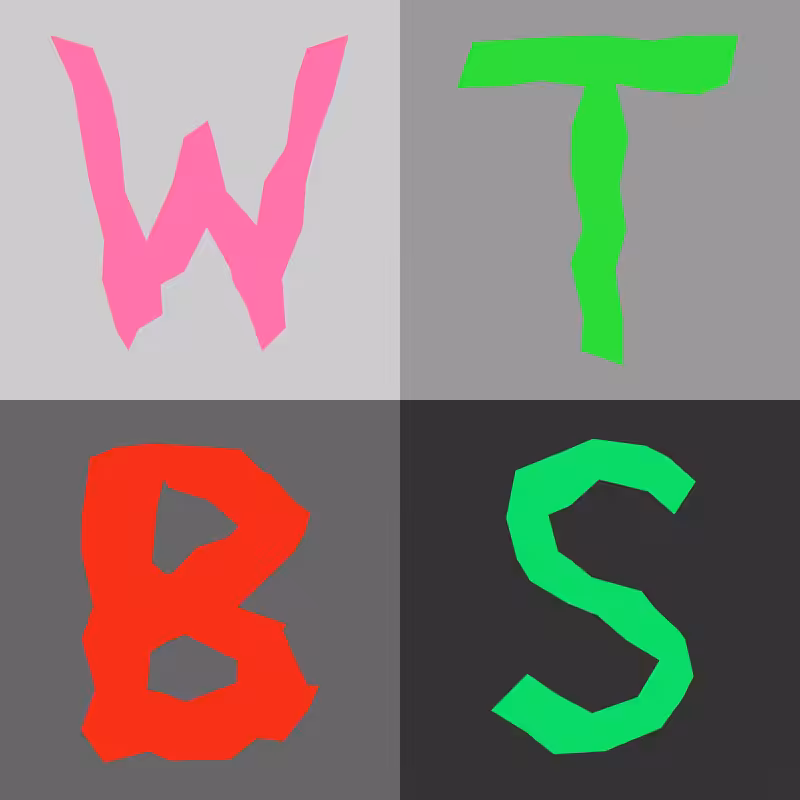 Waiting To Be Signed Logo with Wobbles #181