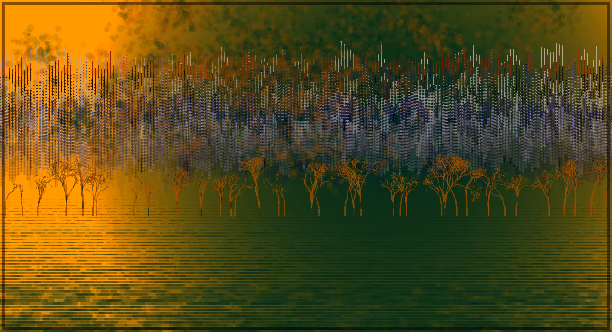 In The Distance - Tree Brush #16