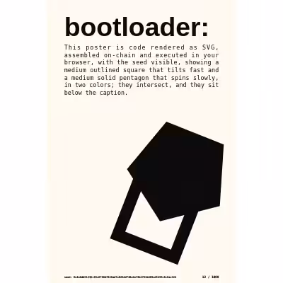 bootloader: selfie #12
