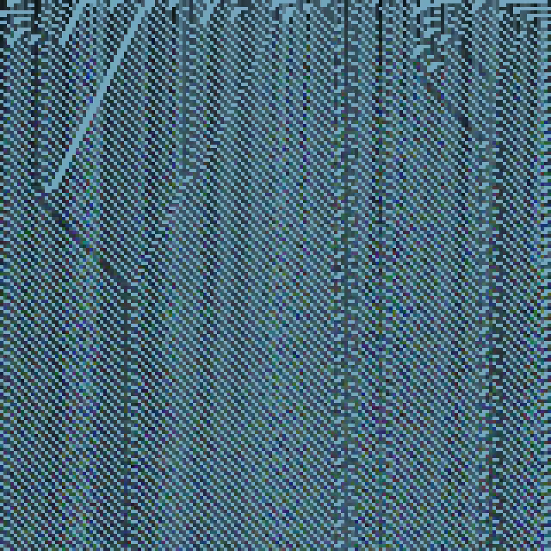 Colored Elementary Cellular Automaton #53