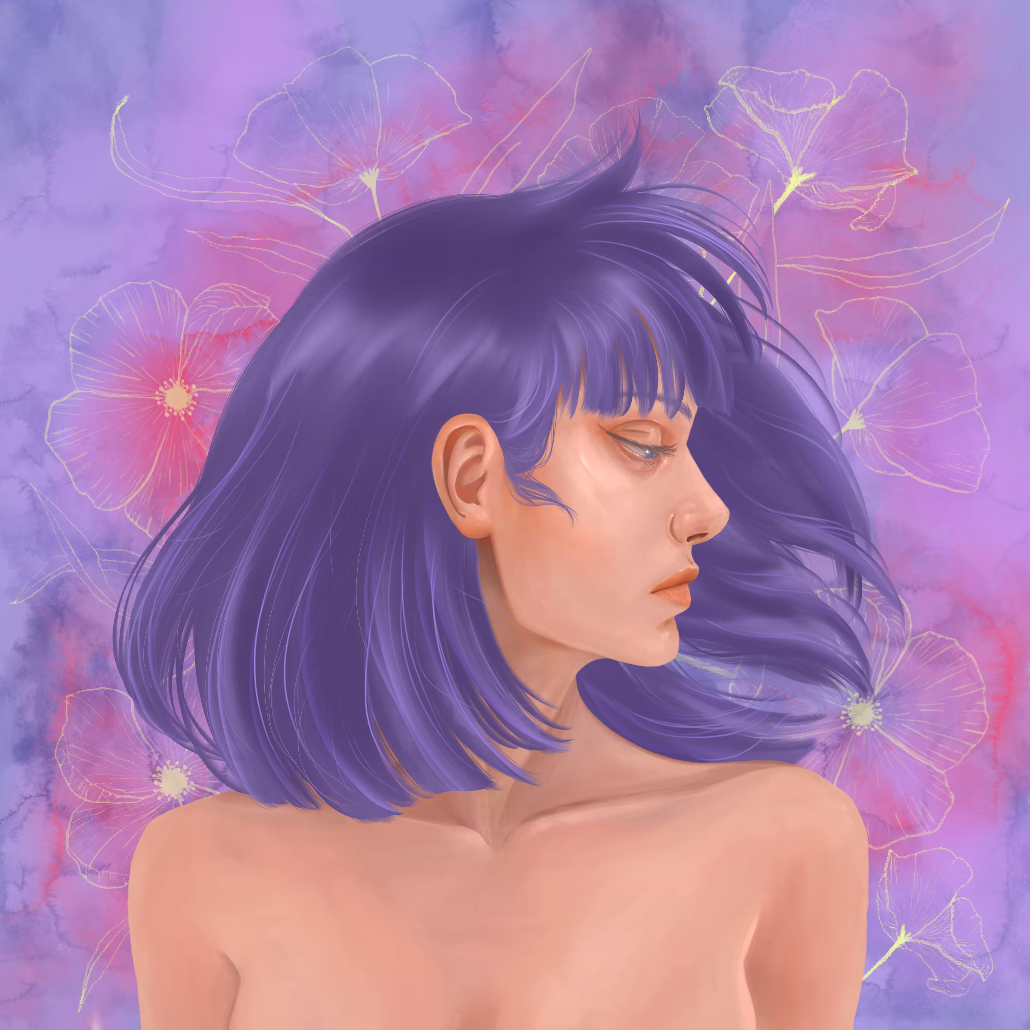 Purple Head