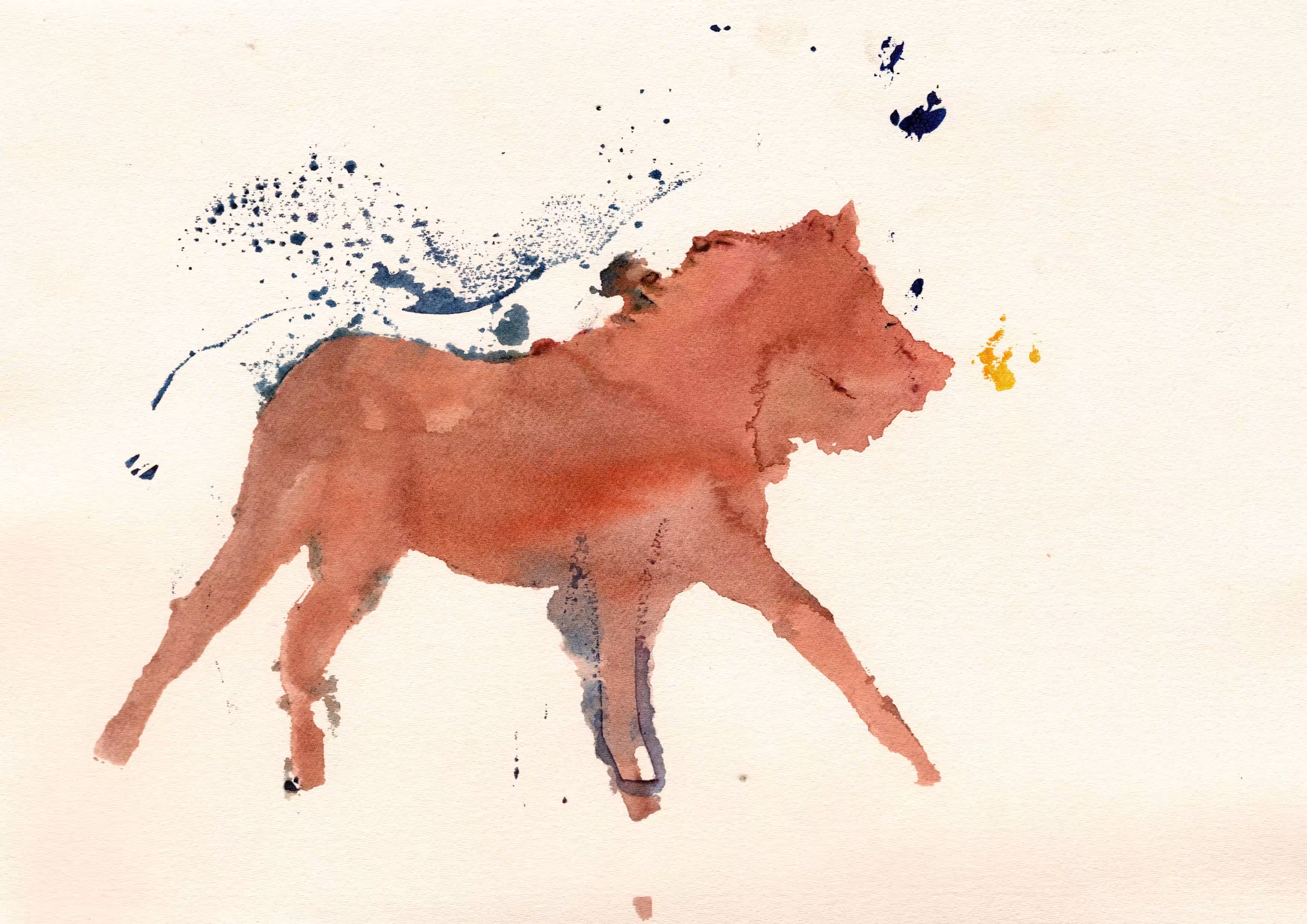 Orangish Horse