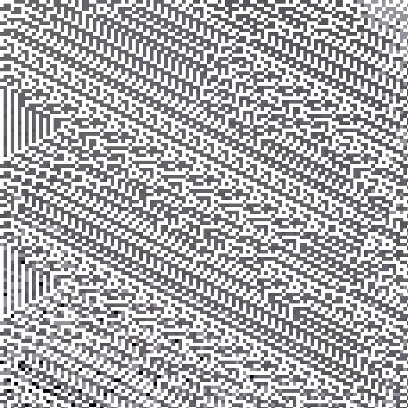 Colored Elementary Cellular Automaton #433