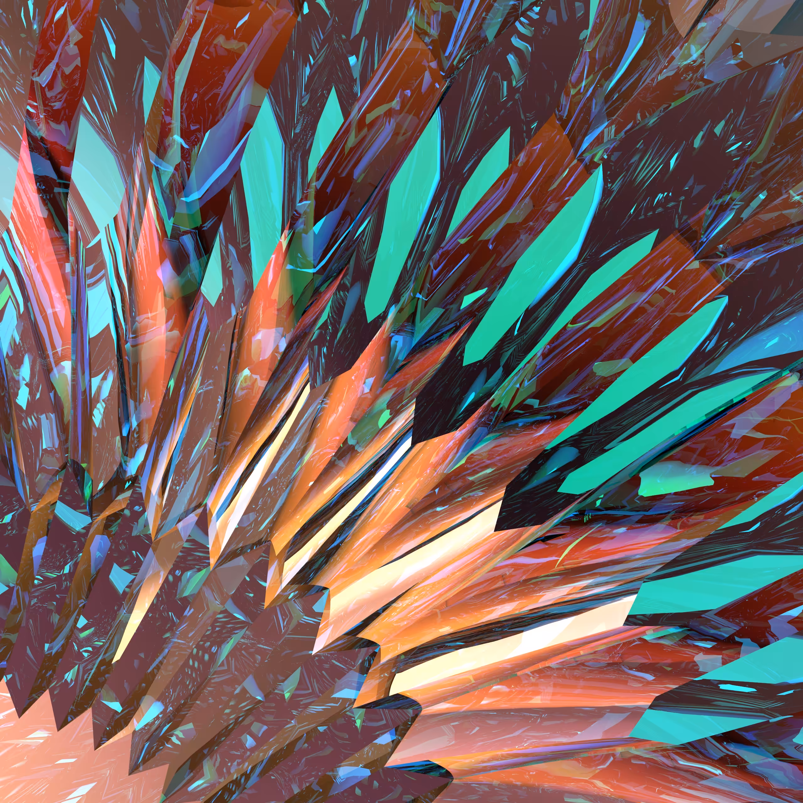 A collection of 1000 crystals- 