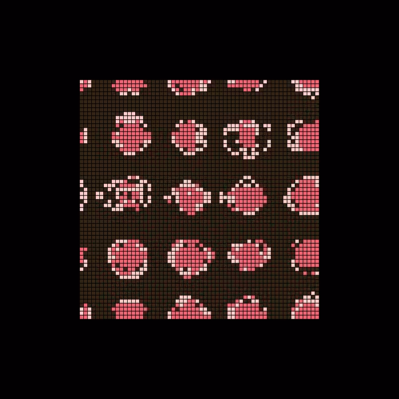 fractal memory cellular automata - FMCA #18
