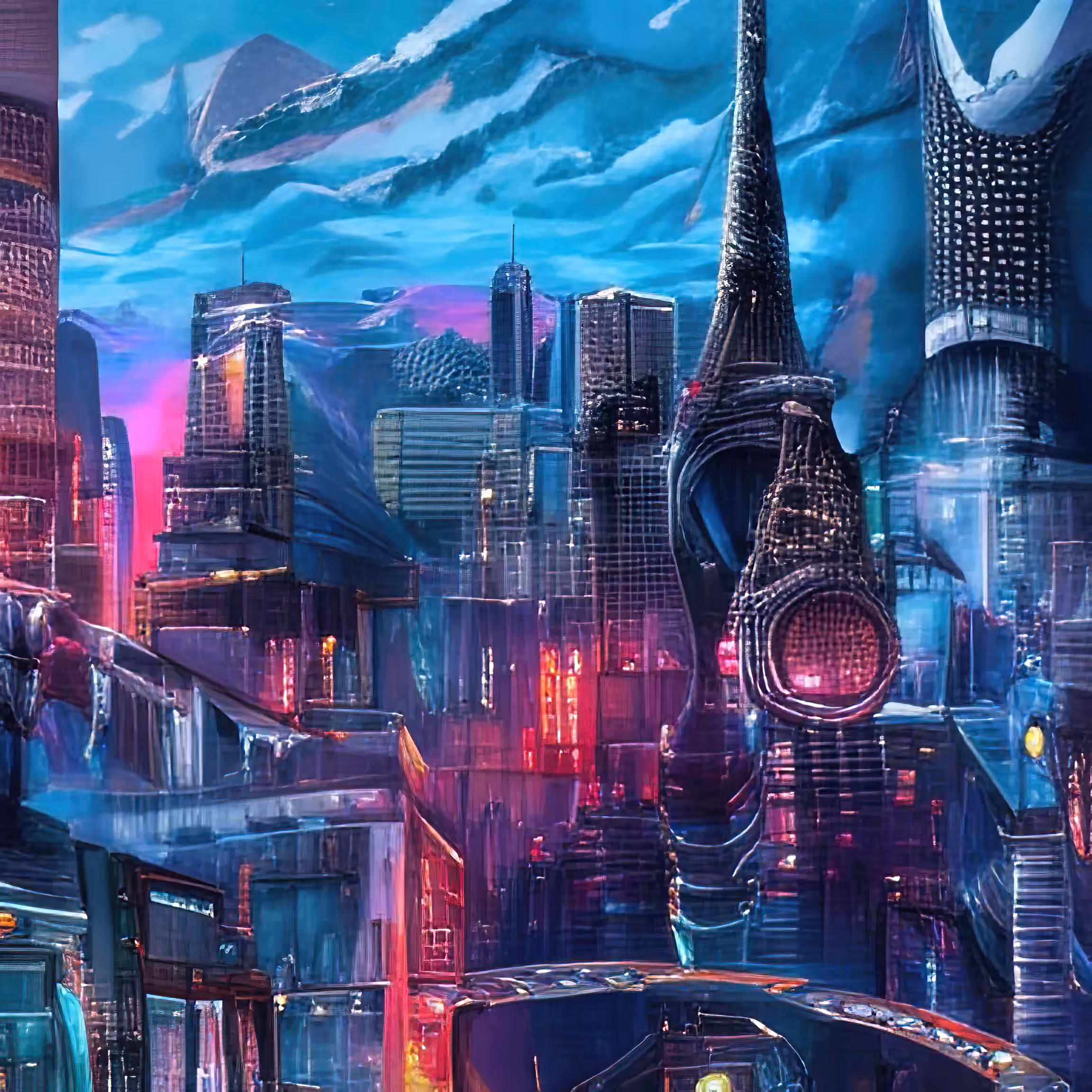 cyber city sunset 1250119522
