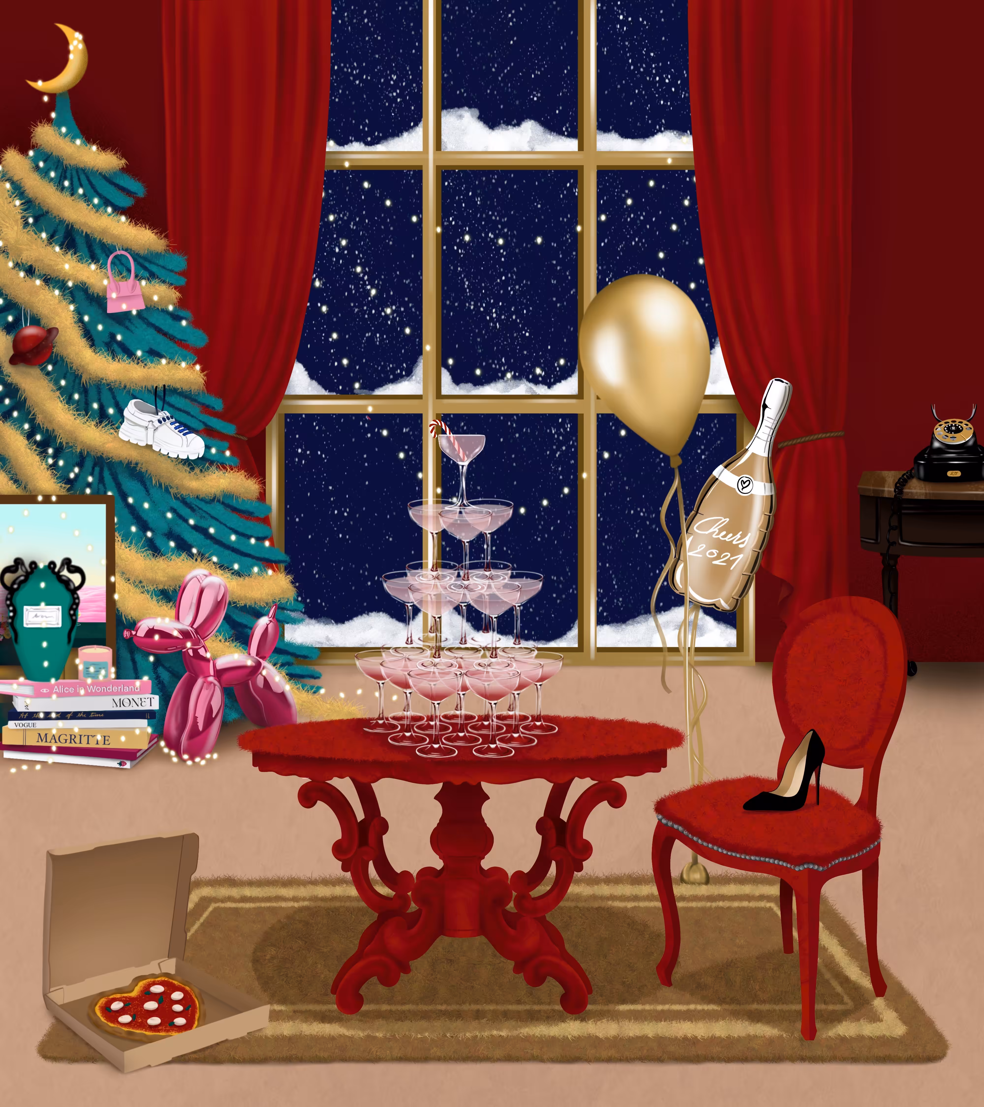 Christmas for 1 person