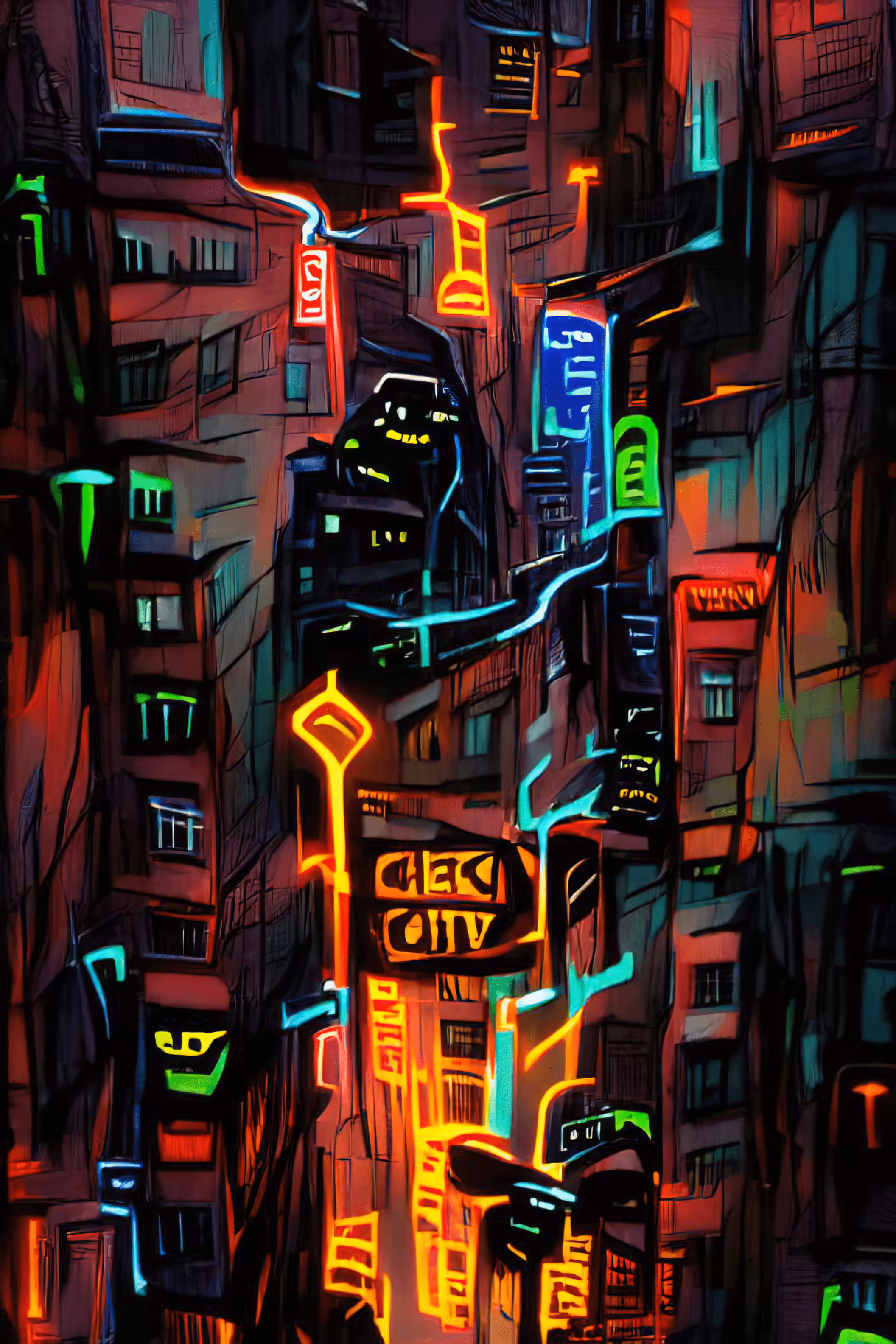Hong Kong 52 Neon