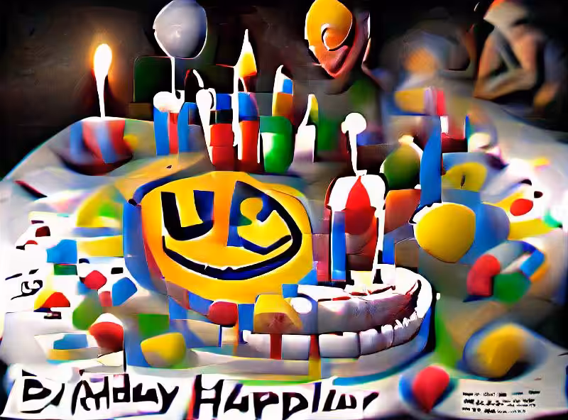 Abraham's First Works: Happy Birthday