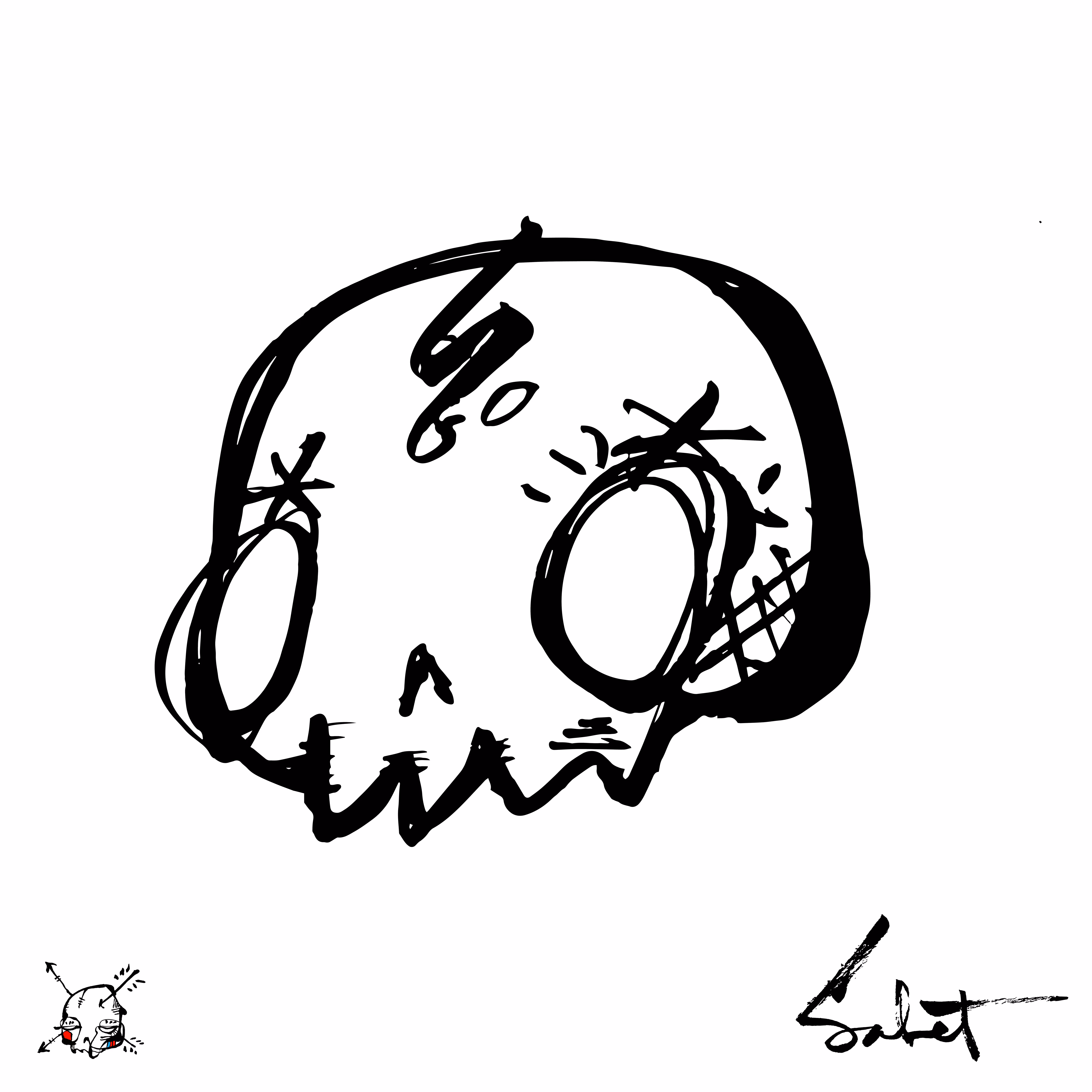 078 NINETY9SKULLS BY SABET