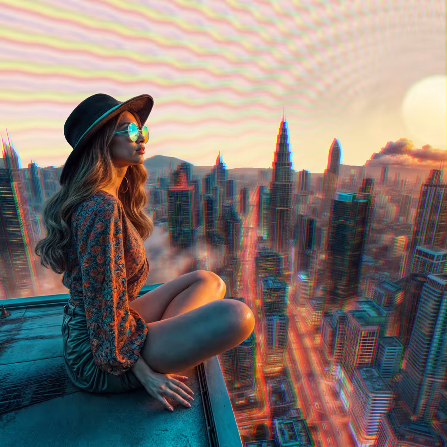 On The Roof Of The City!