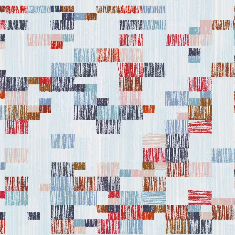 Composition #3 Patchwork Quilt #212