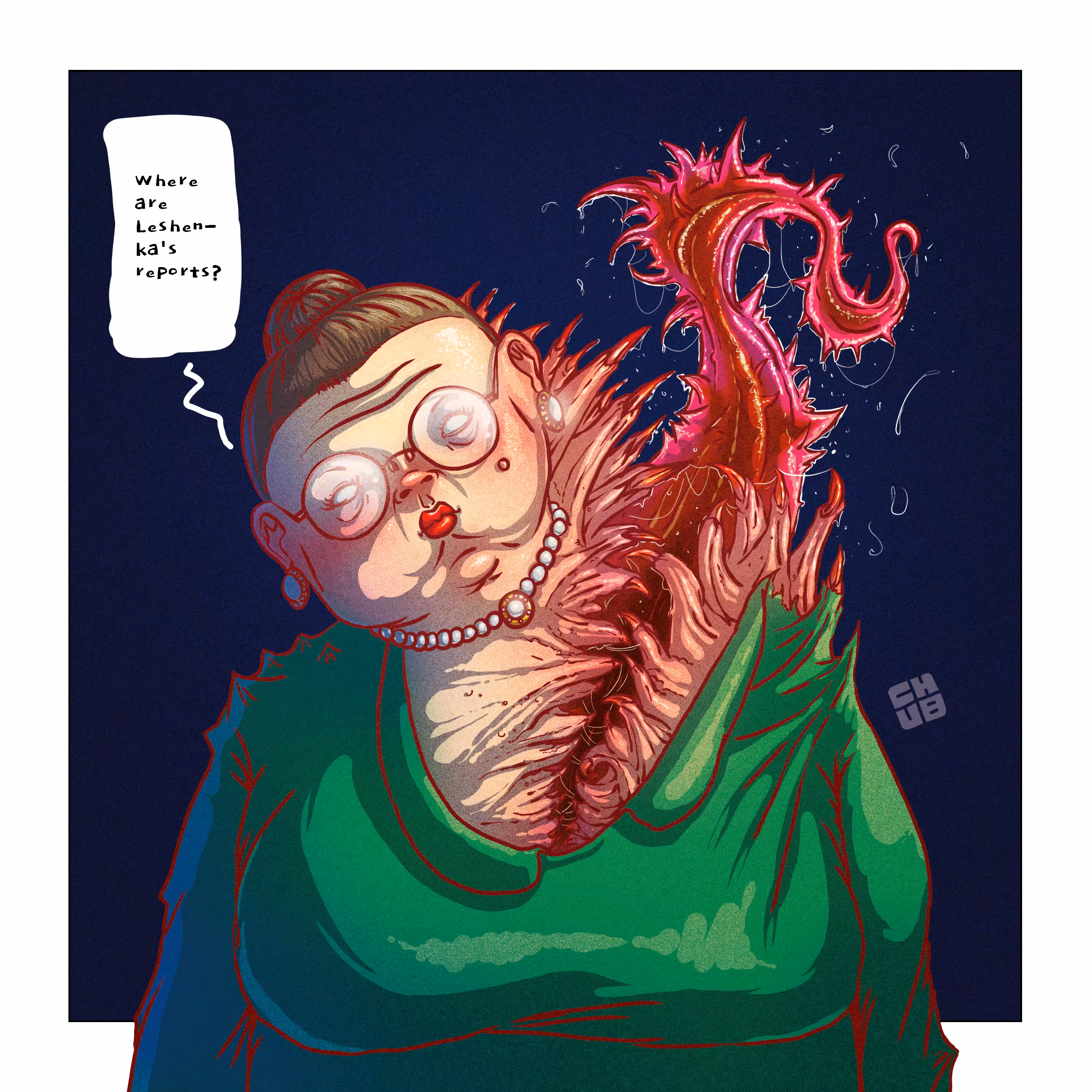 Office monster #4